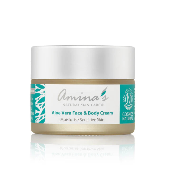 Aloe Vera Face & Body Cream - Amina's Natural Skin Care