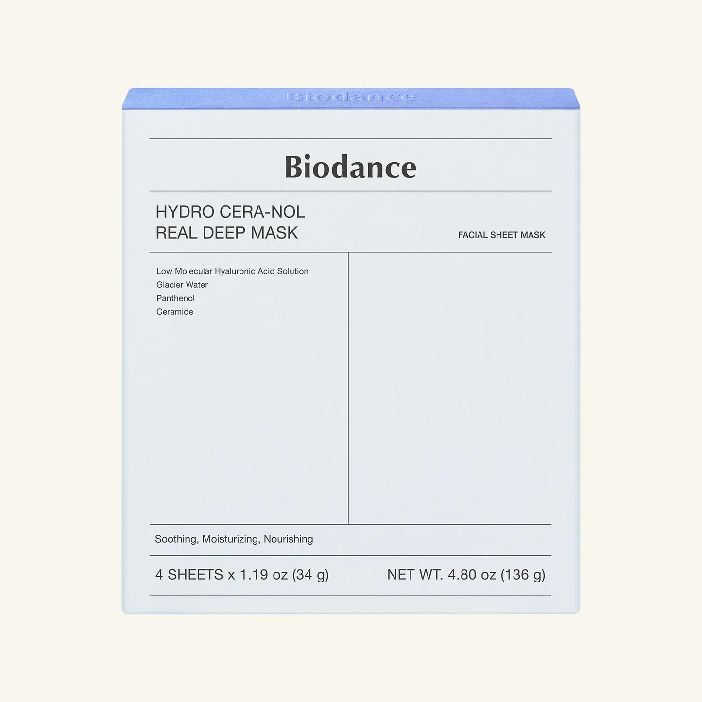 Hydro Cera-nol Real Deep Mask Bio Dance