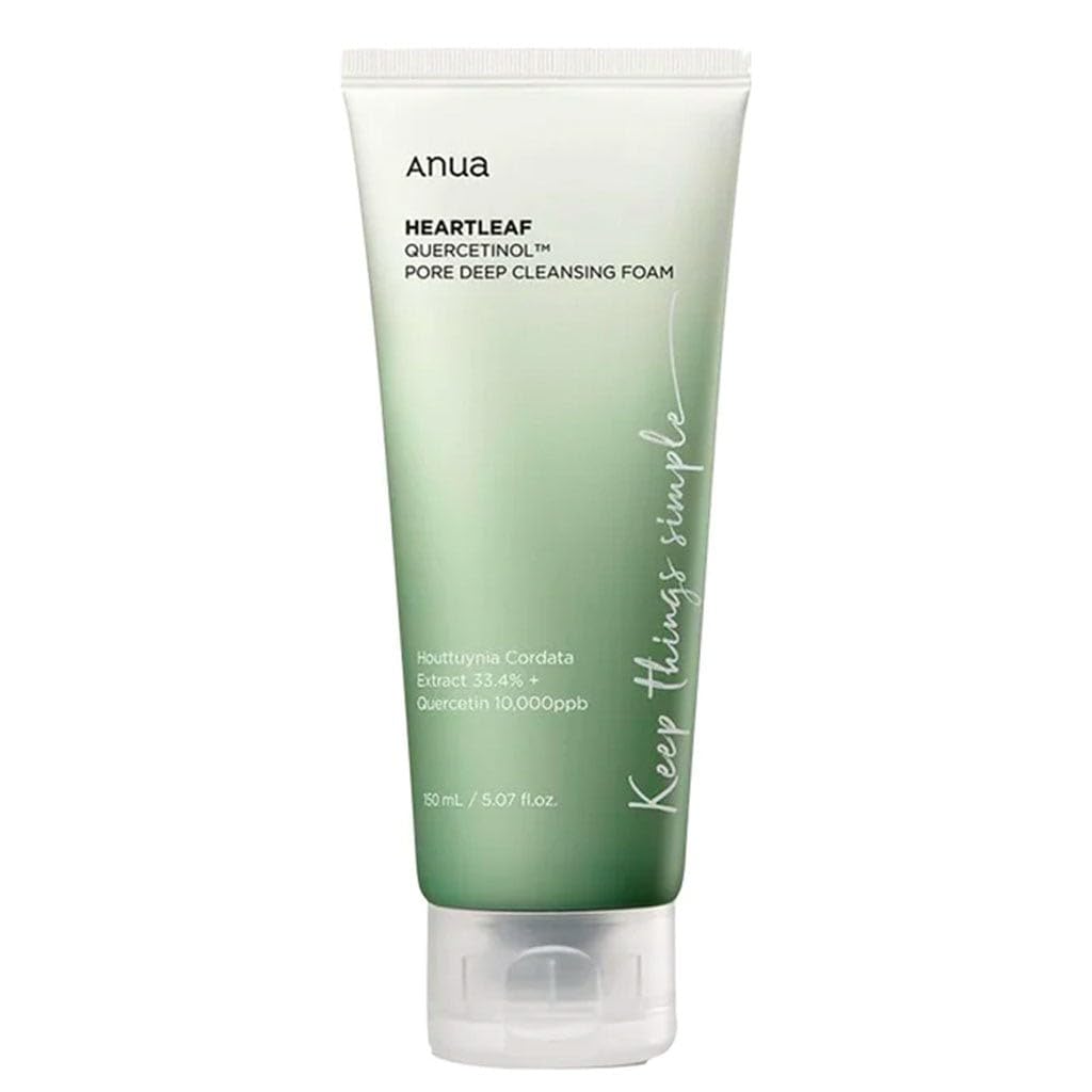 Heartleaf Quercetinol Pore Deep Cleansing Foam - ANUA