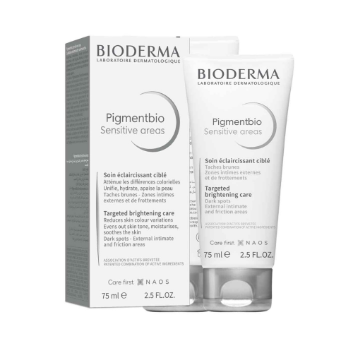 Bioderma Pigment Bio Sensitive Cream for sensitive areas, 75 ml