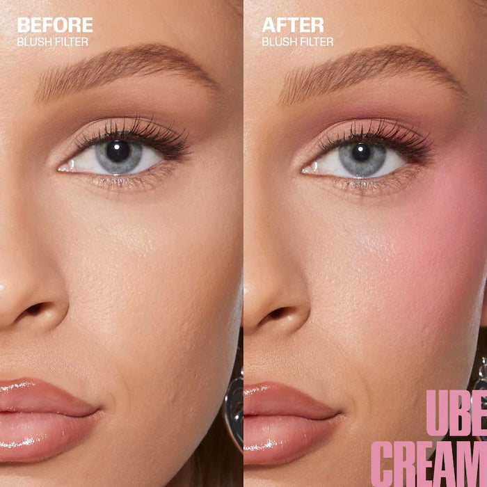 Blush Filter Soft Glow Liquid Blush - Ube Cream - electric lilac
