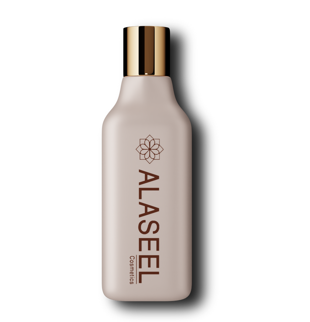 Al Aseel Hair Oil with Garlic and Coconut, treats hair loss, lengthens and thickens hair.