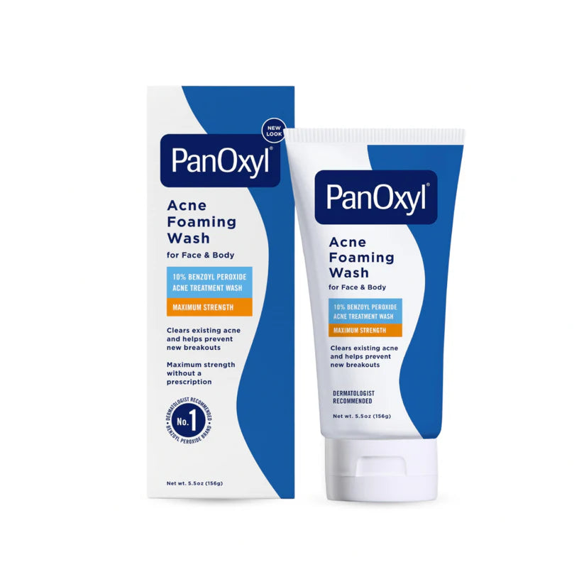 PanOxyl Acne Foaming Wash with 4% Benzoyl Peroxide