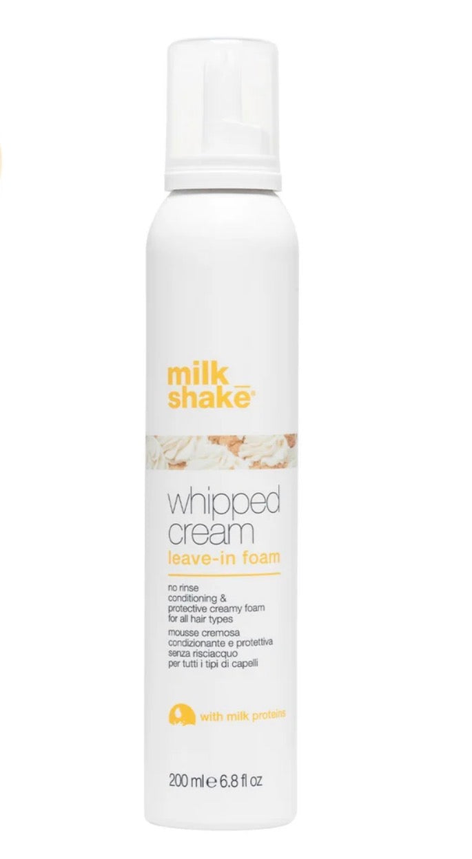 whipped cream - milkshake