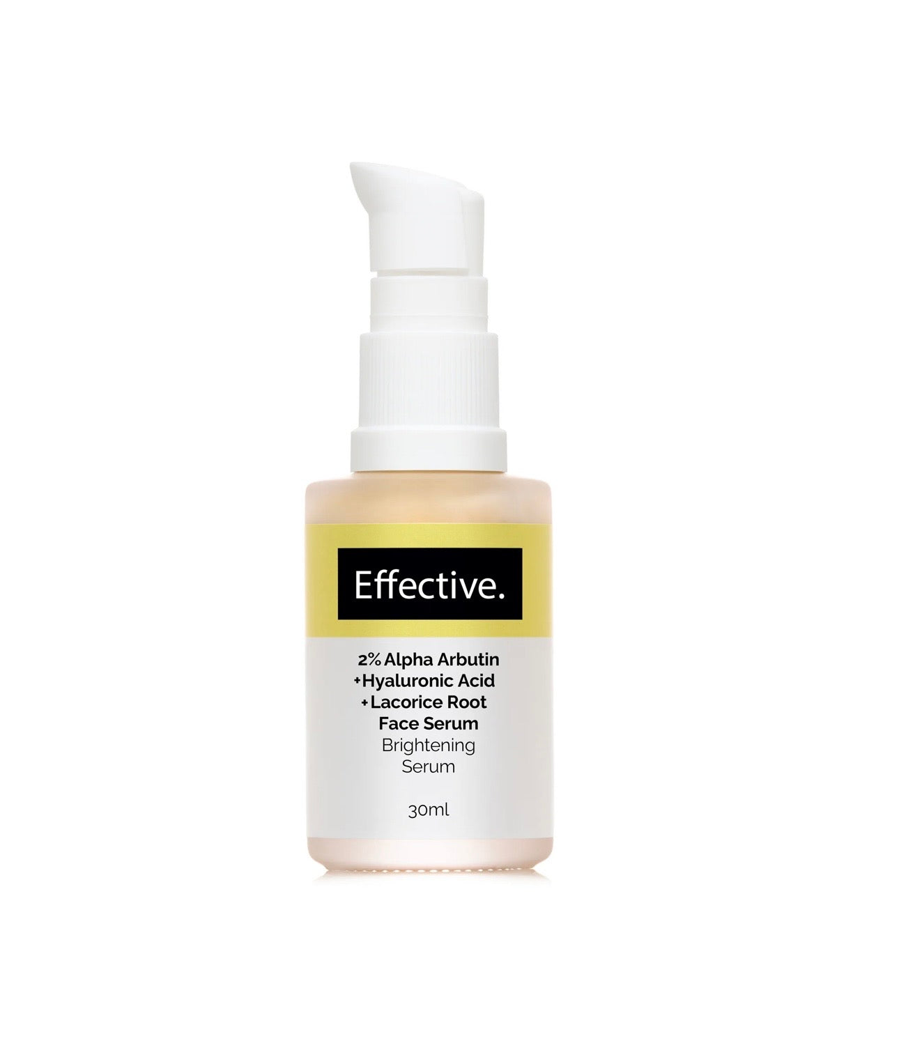 2% Alpha Arbutin + Hyaluronic Acid + Licorice Root Serum 30ml - Effective