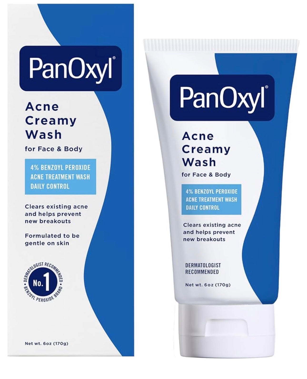 PanOxyl Antimicrobial Acne Creamy Wash, 4% Benzoyl Peroxide