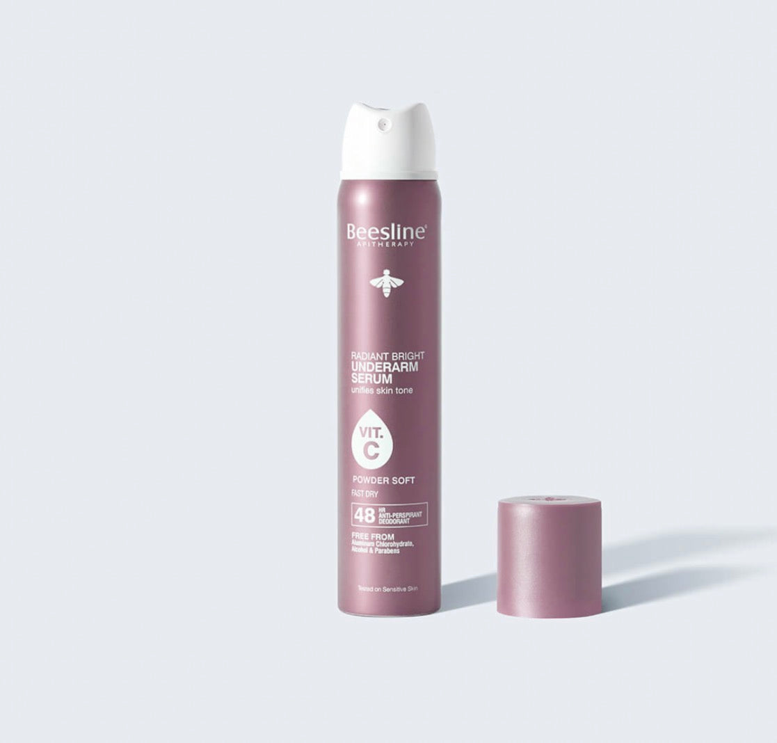 Beesline RADIANT BRIGHT UNDERARM SERUM - POWDER SOFT 150ml