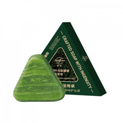 Nature Triangle Shampoo Bar, 120g Nature Seven Green Soap Shampoo
